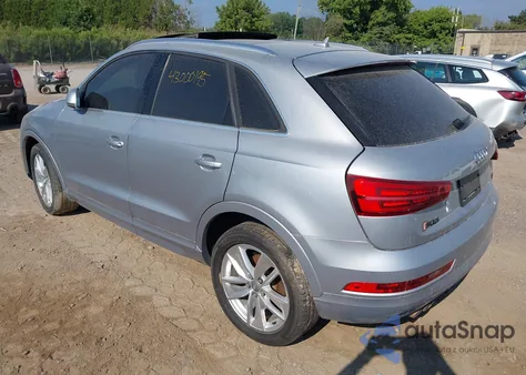 2016 Audi Q3 2.0T Premium Plus from USA, damaged, VIN WA1EFCFS1GR016996